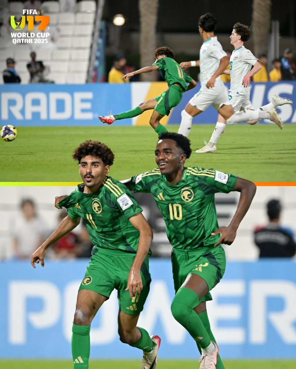 - ✅سجل الهدف الثاني
- ✅حقق جائزة أفضل لاعب بالمباراة 

— صبري دهل موهبة #الفيحاء ومستقبل السعودية يظهر في المونديال 💎💚