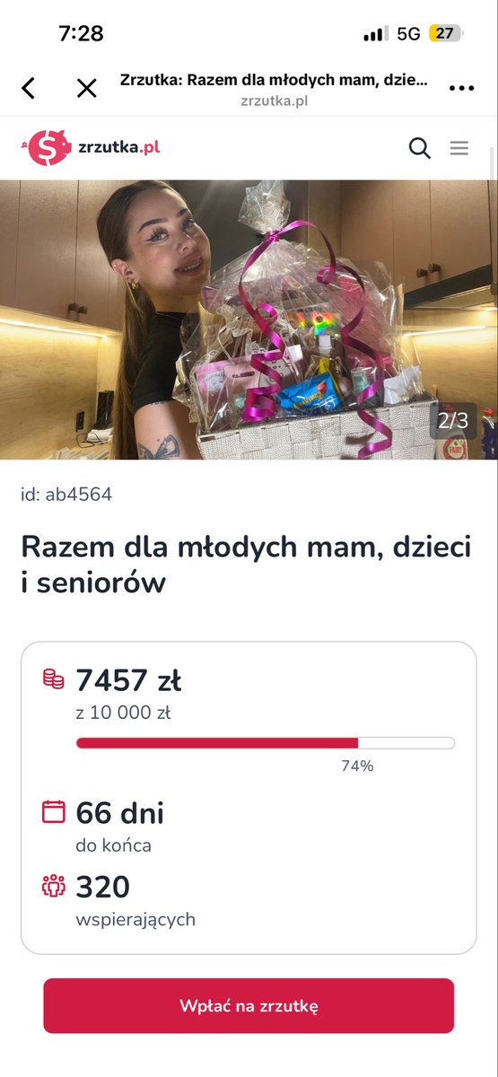 fancyfairyx's tweet photo. Hejka ta dziewczyna robi super paczki dla dzieci z domu dziecka, więc wrzucam link do zbiórki 🩷

https://t.co/NReZ2VqMQd https://t.co/L83cghnD6N