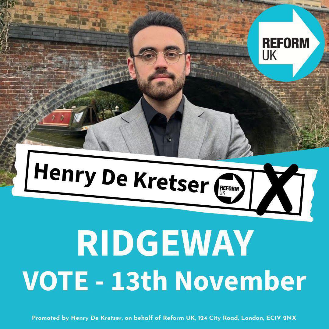 HaoDu888's tweet photo. Brilliant day out in Ridgeway Ward under the sunshine! 

After that photo we split up into teams, Sarah and I got around almost every door in lovely Kingston Lisle.

Lots of great chats on the doorstep! But remember, if you want change, you’ve got to vote for it!

Every election counts, every vote matters!

#ReformUK
