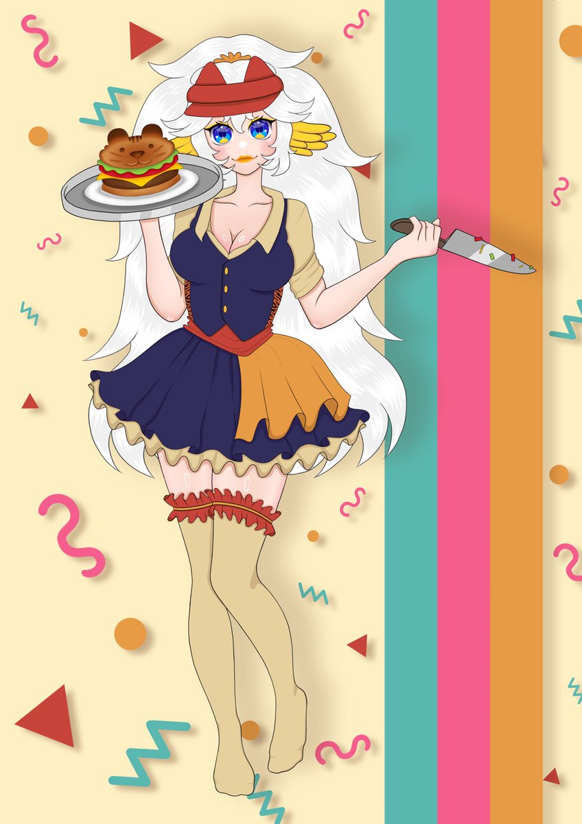 I am late but I AM READY TO WORK AT THE PROWL THRU!

<a href="/taehoongieVT/">taehoongie 🐯🍔</a>  might have to give me some more health and safety training 😅

Outfit Designs ~ <a href="/BijouBuzzle/">BijouBuzzle - Comms OPEN!</a>