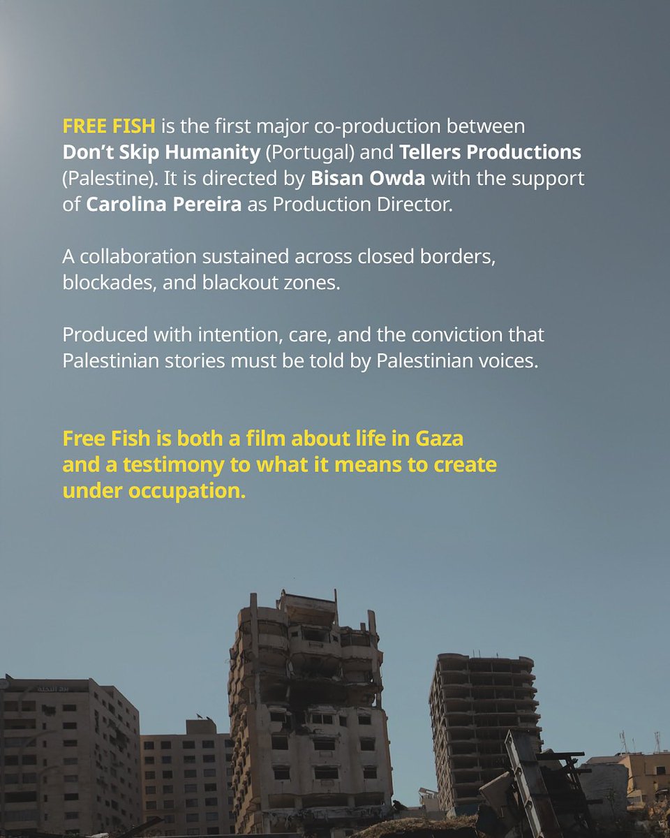 wizardbisan121's tweet image. Because in Gaza, even the sea is under siege. Fishing has become an act of defiance - and creation, an essential exercise of freedom.

#FreeFish #SFFILM #TRT #Documentary #Gaza

#Palestine #Resistance