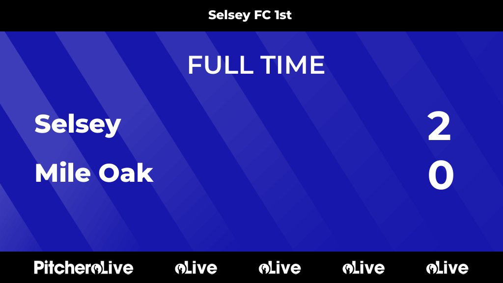 FULL TIME: Selsey 2 - 0 Mile Oak
#SELMIL #Pitchero
selseyfc.co.uk/teams/12960/ma…