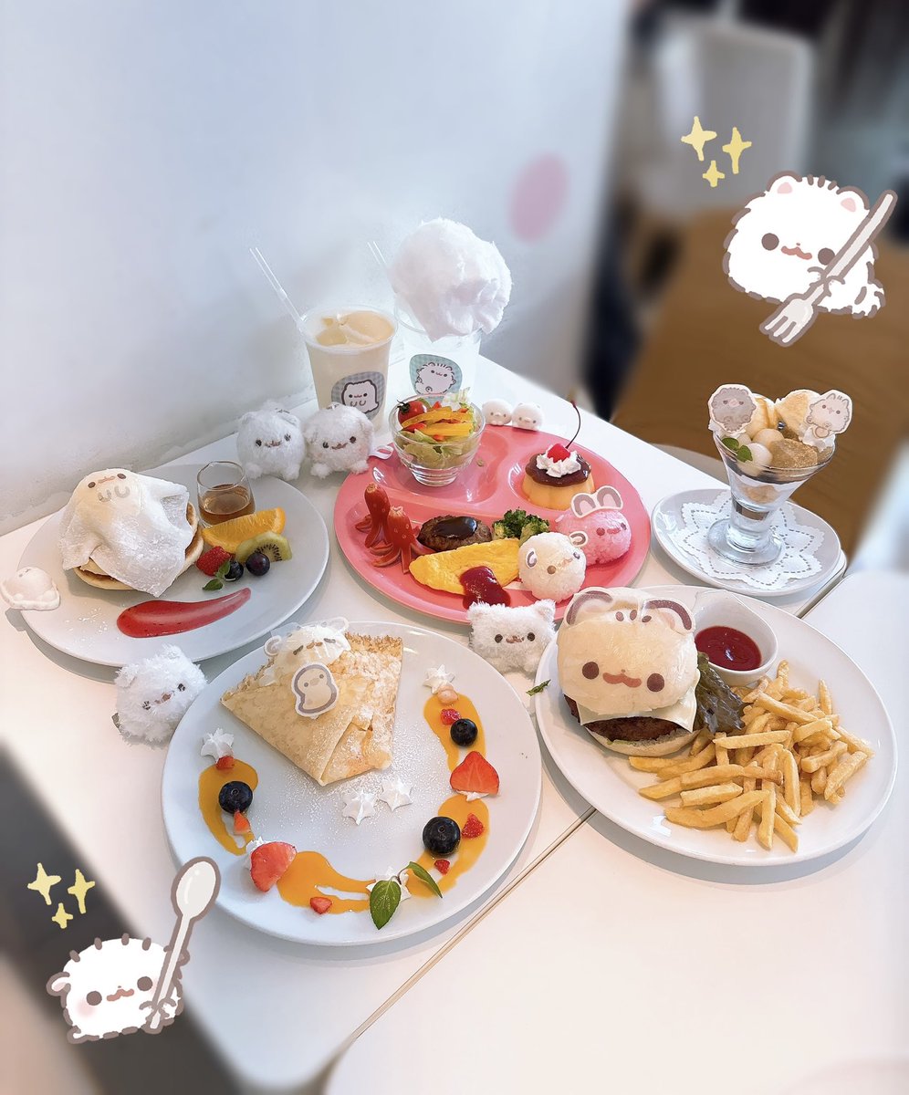 O143_py's tweet photo. ♡ #ポメラニアンもちスイパラ♡ https://t.co/siClIMPOFq