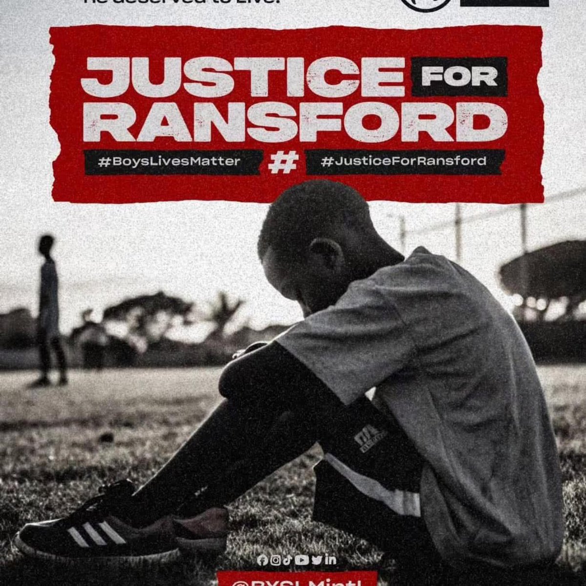 The story of young Ransford has broken my heart. A boy who only wanted to play football and chase his dreams should never have gone through such pain and certainly not lost his life because of it.
#JusticeForRansford 
⚽️💔