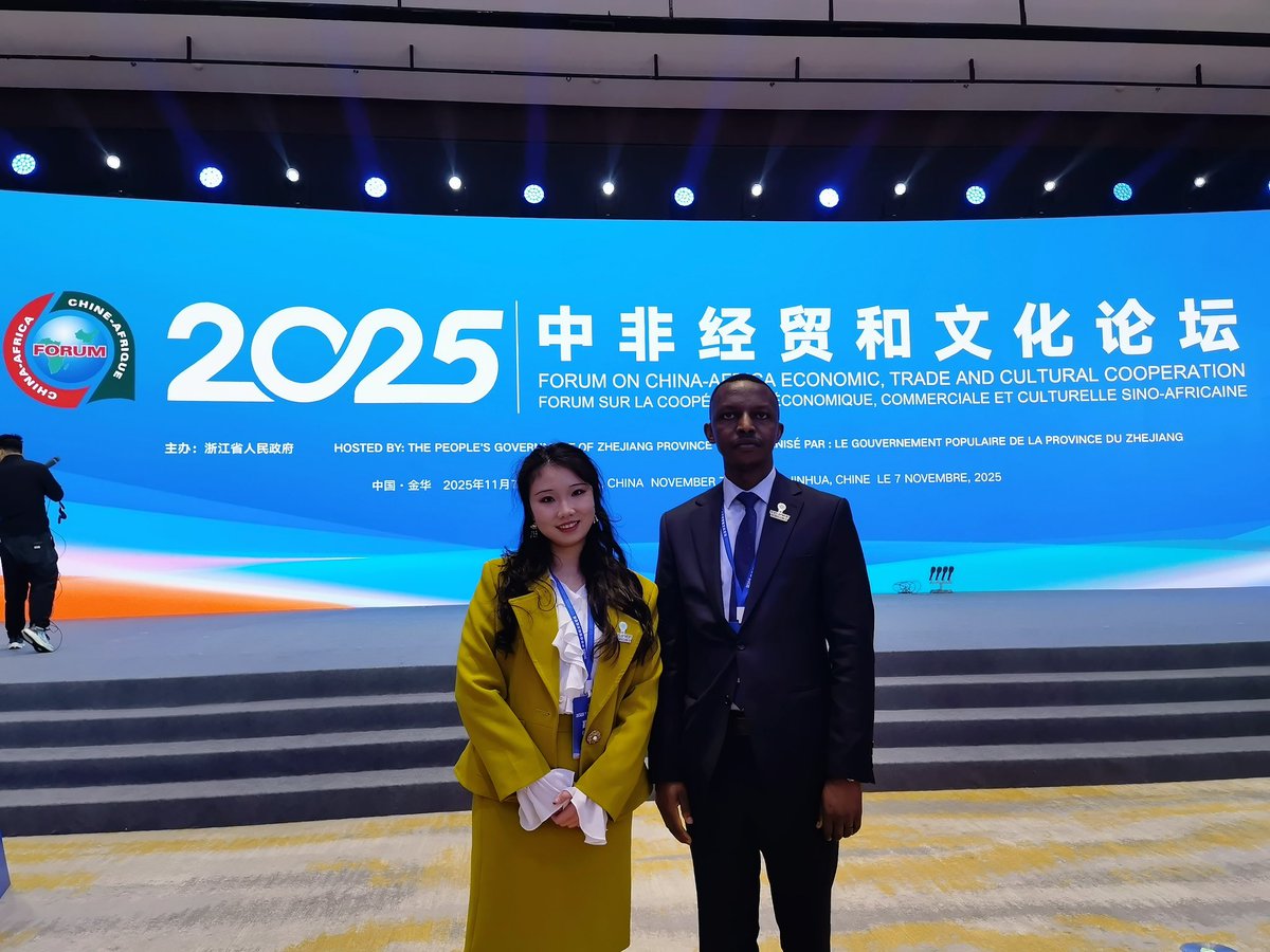 DevReimagined's tweet photo. At the 2025 China–Africa Dialogue on Private Sector Cooperation in Jinhua, our team joined conversations on how African businesses can deepen market access and build long-term value in China.

From textiles to tech to cultural exchange, partnerships grow strongest when they are based on mutual benefit and shared ambition.

#MadeInAfrica #ChinaAfrica #TradeAndCooperation