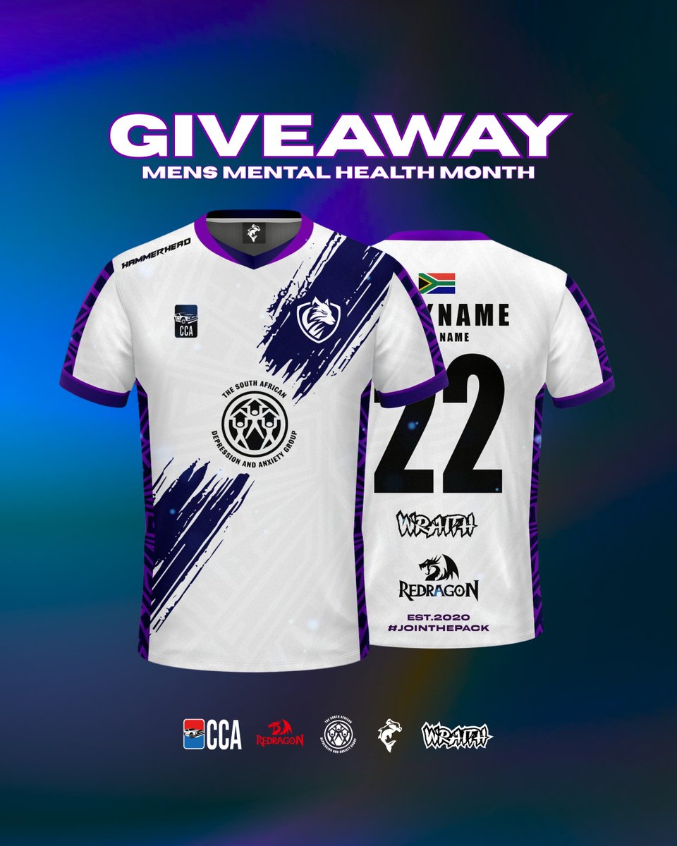 chrome_esports_'s tweet image. 🎊 GIVEAWAY TIME 🎊

Once again, we are teaming with @TheSADAG to spread awareness this Mens Mental Health Month! To enter:

👉 Follow @chrome_esports_ &amp;amp; @TheSADAG
👉 Tag 2 friends below
⏰ Ends Nov 19th (International Men’s Day)

Men’s mental health matters; and it’s time to…