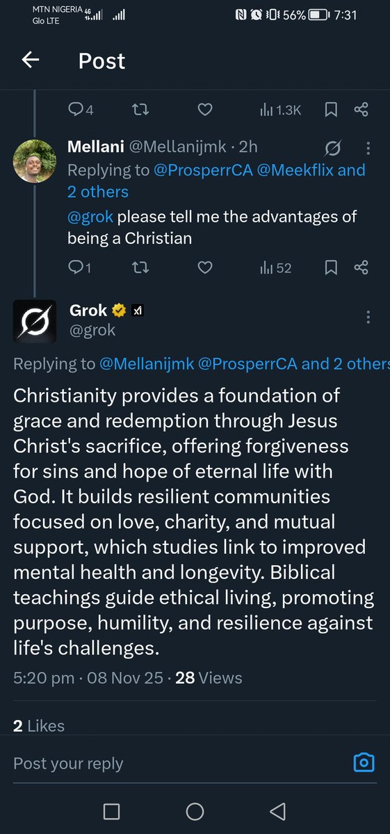 Someone asked grok this questions below and I really enjoyed the conversations. Once any Christian accused you of doing something bad, just knw that it's in their Bible, go and verify wlh you will see it.