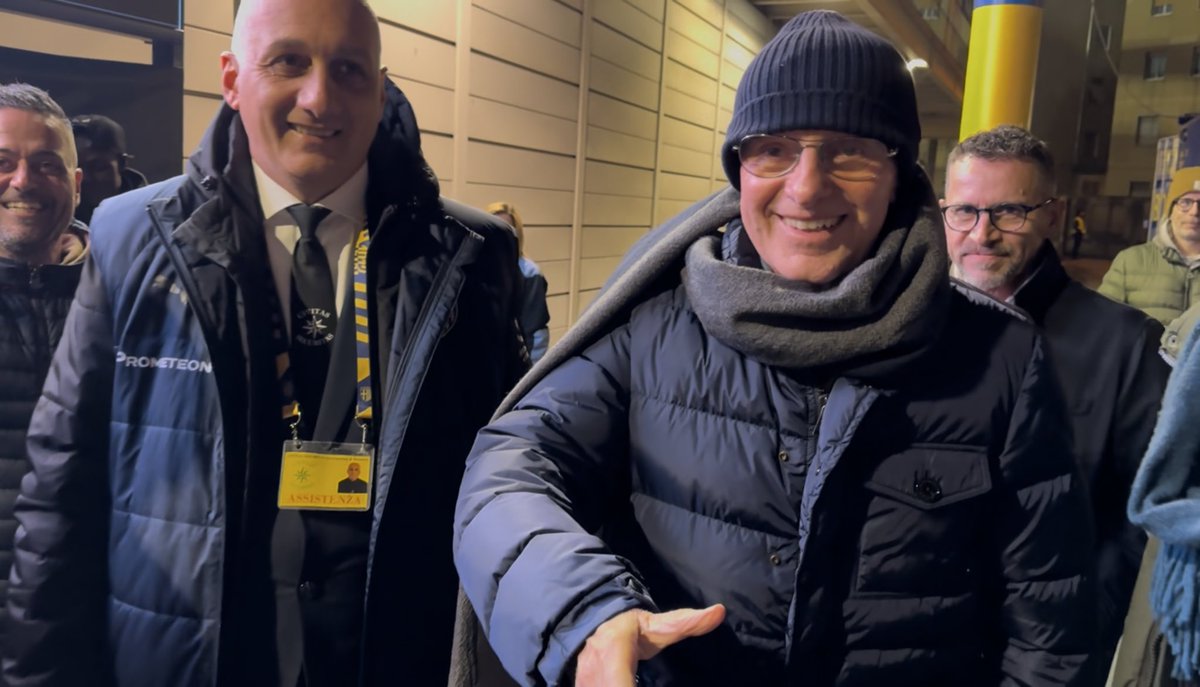 Al Tardini, per #ParmaMilan, c’è Arrigo Sacchi