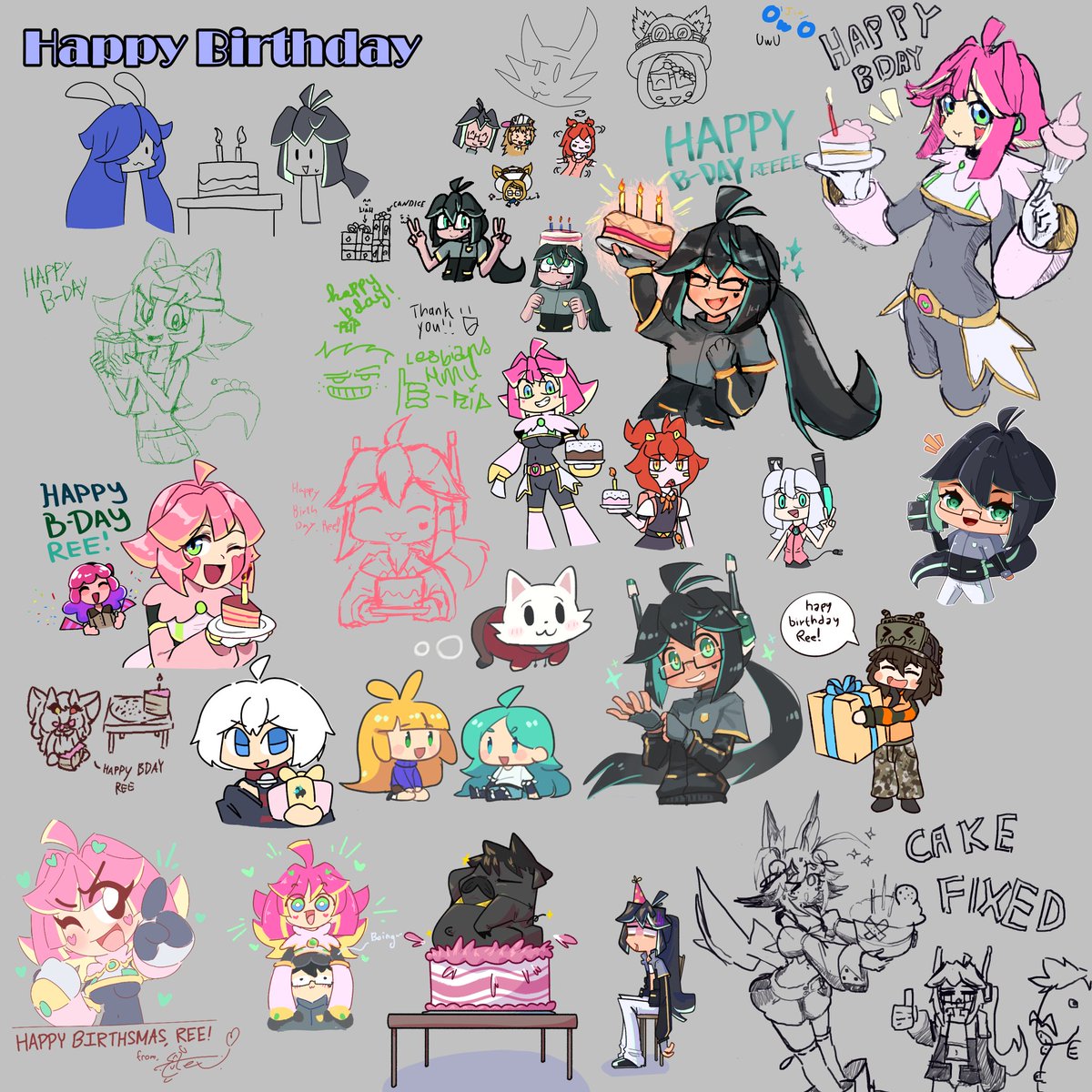 Here's my birthday Magma Canvas! :D

Such an awesome session, lots of cool friends joined in for this one~💖