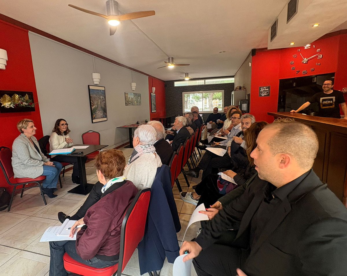 republicains66's tweet photo. Le Comité départemental s’est réuni ce samedi 8 novembre, en fin de matinée, dans le quartier du Moulin-à-Vent à Perpignan 👥

Une journée dédiée à la préparation des prochaines échéances électorales et au renforcement de notre engagement sur l’ensemble du territoire 💪🔵

#LR66 https://t.co/T4GgnSRSjT