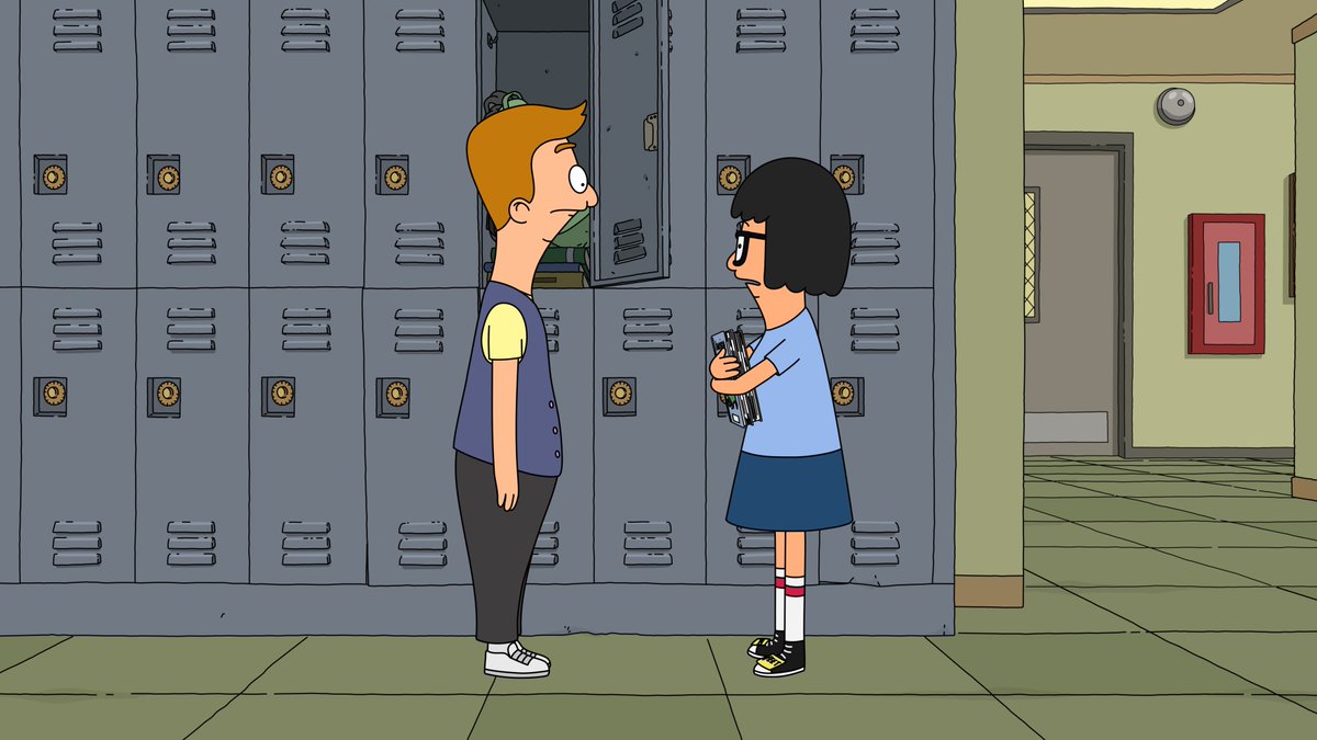 BobsBurgersFOX's tweet photo. Tina’s trying to dance her way into Jimmy Jr.’s heart while Bob’s dealing with a rat-ical situation in the alley. 

New episode of #BobsBurgers TONIGHT at 9:30/8:30c on FOX, next day on Hulu! https://t.co/KmFPcoZsbs
