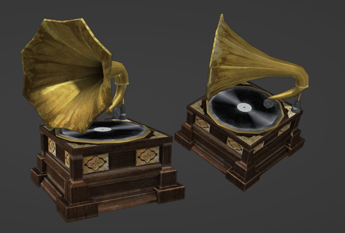 MoniqueMonsters's tweet image. Random old model Saturday: gramophone