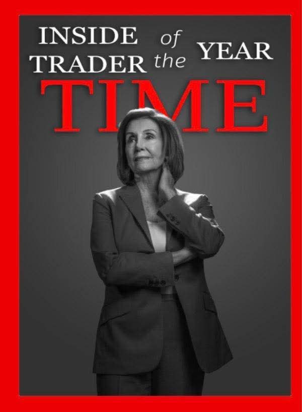 zippypuke's tweet image. @SpeakerPelosi #QueenOfInsiderTrading 
Her portfolio grew 54% !
Much better than the #SPIndex last year!
