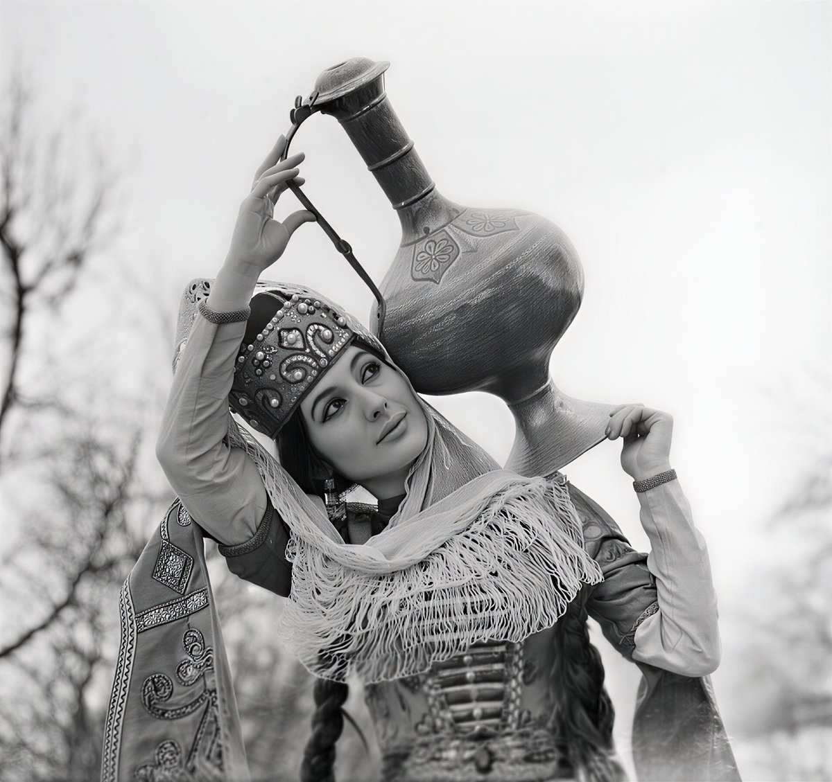 1. Soloist of the Kabardinka State Academic Dance Company, performing Dance with Daggers (1975).

2. Soloist of the Kabardinka State Academic Dance Company, performing Dance by the Spring. (1975)

Kabardinka Dance Ensemble was established in 1933. ‘Kabardinka’ was recognized as