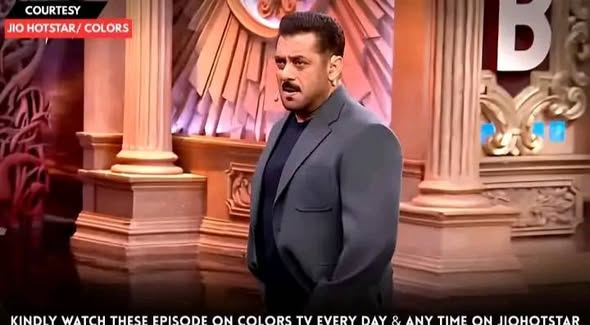 akira69sr's tweet photo. Farhana's inner mind: "Tu hain kon? Teri aukat kya hein salman khan? Tu mujhe shikay ga. itni kadar hain tv ki tu kar na, Itne kuch karne k baad vi shadi na ho payi teri. aur udhar dekh katrina mam ka beta bhi peyda ho gaya!" 📷
#FarrhanaBhatt 
#Fun_Post📷

#biggboss19 https://t.co/oSPZ0fCGmX