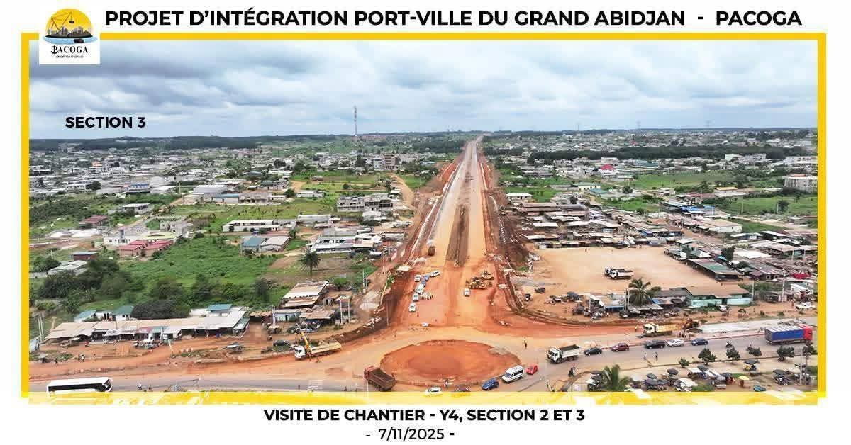 Badciss's tweet photo. 🇨🇮Y4 section 2 et 3:
Autoroute de contournement du Grand Abidjan..
#PACOGA #cotedivoire #abidjan #infrastructure #InfrastructureDevelopment https://t.co/Sp7Ree4Xiu