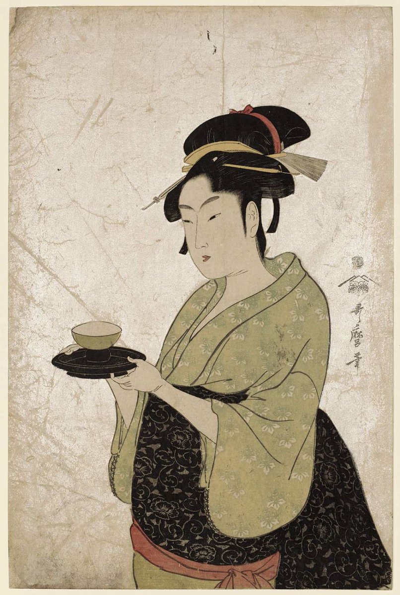 Naniwaya Okita, by Kitagawa Utamaro, 1793