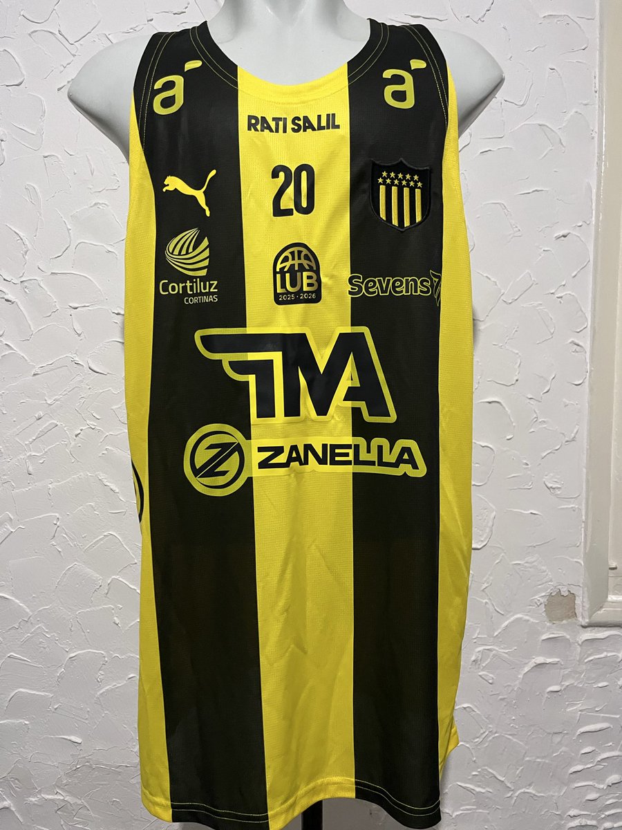casacasCAP's tweet photo. Peñarol Basket 25/26
@BasketCAPuy @OficialCAP @PUMA https://t.co/KnqPscqOHd