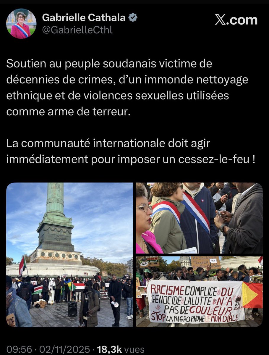 🚨🚨🚨 Oser hiérarchiser les massacres alors qu’on ne vous voit manifester ni pour l’un ni dans l’autre… L’ancien directeur d’école privée et les « babtous » de salon du RN regardent et font semblant de compatir.  Quelle tartufferie insupportable !