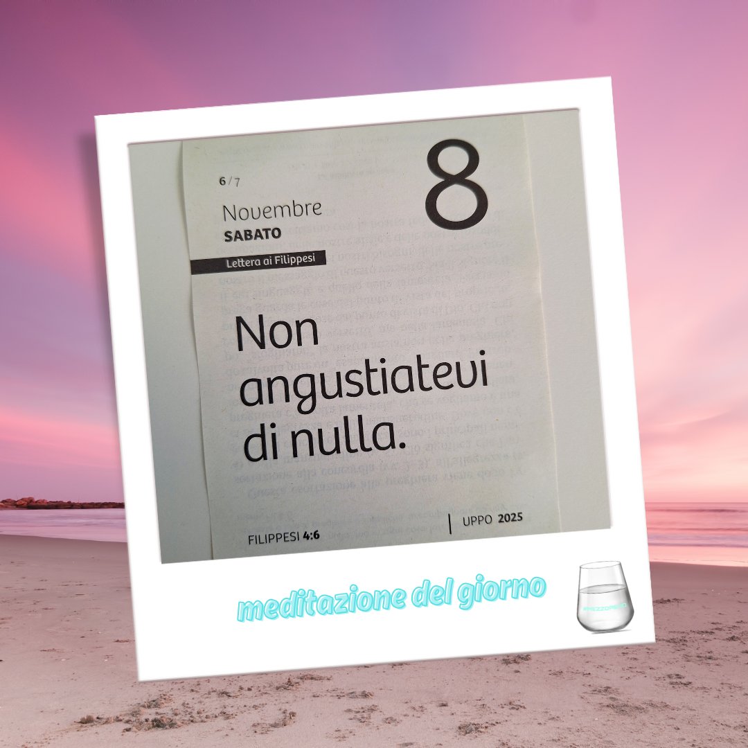 PienoMezzo's tweet photo. #mezzopieno #7novembre #07novembre2025 #meditation #meditate  Riflessione della sera... ⭐️ https://t.co/AWSmoT5eLJ