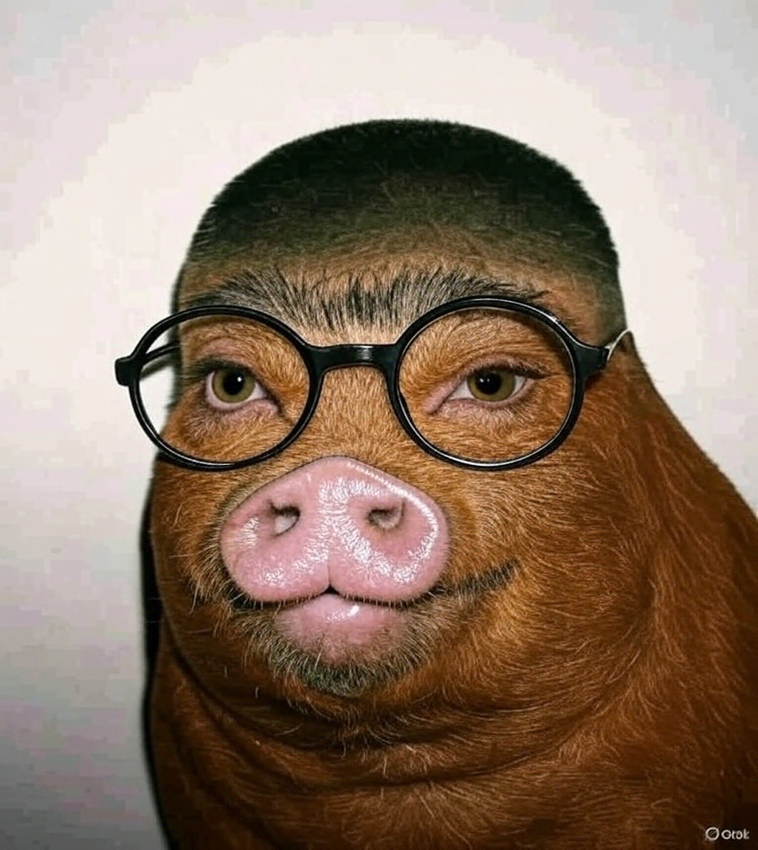 New glasses and new haircut:

Before.                                         After.