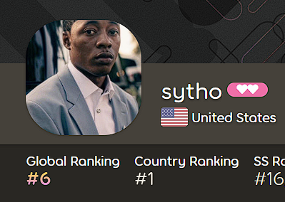 sytho_osu's tweet photo. rank 6 !! https://t.co/M2ZK3z1GRp