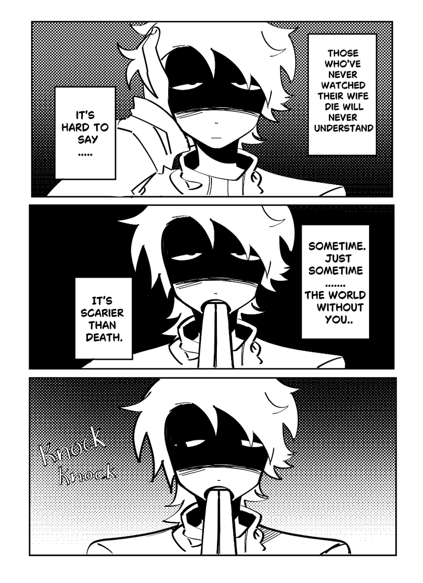 tale138002's tweet photo. This is not a ship, just my head canon. 

Cringe warning lol 

(I changed the art style a bit to make it easier to draw.)
4/9 p.

#noimnotahuman #ninah #ninahfanart #noimnotahumanfanart https://t.co/HmNYOp2qMe