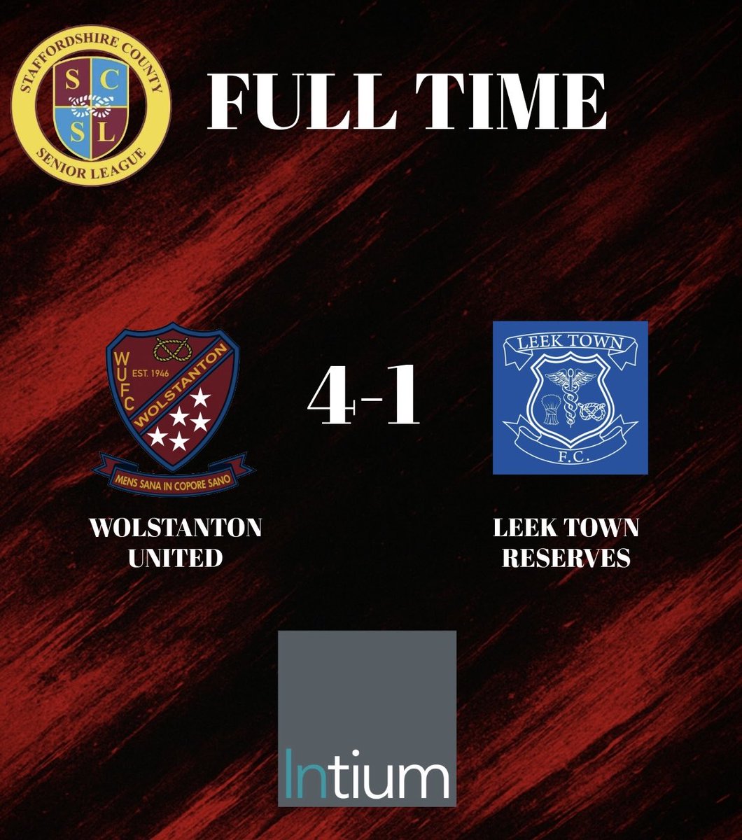 thestant's tweet image. We run out 4-1 winners against Leek Town, a Rich Smith hat-trick and a Harry Salt header sees us take the 3 points and move up to third in the table