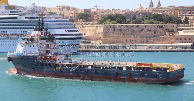Shipguru's tweet photo. #tidewater #offshoresupplyship #BAILEY_TIDE #entering #grandharbourmalta - 19.09.2025 - https://t.co/nfgboxc3g3 - NO PHOTOS can be used or manipulated without our permission @worldshipsoc @offshoreenergyt @Rich_Ships @ShipsInPics @ShippingTV @ShippingMag @shippingdata @ShipNews https://t.co/rP9Hx8Y14v