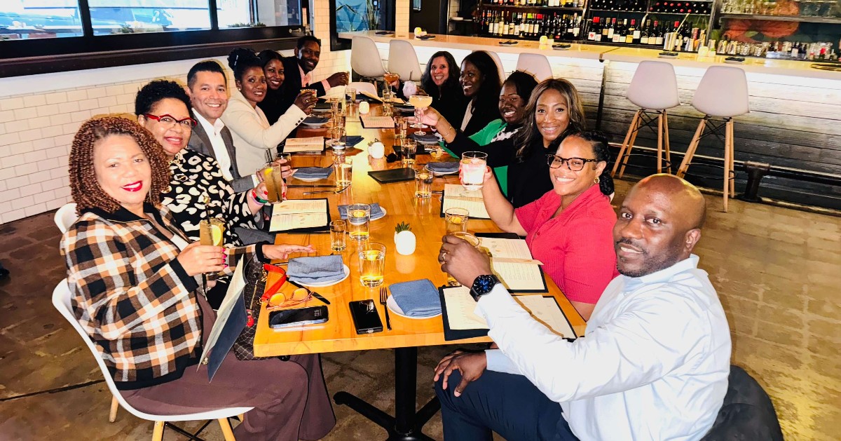 NorthStateBank's tweet image. Mortgage Community Outreach Officer 𝗦𝗼𝗻𝗱𝗿𝗮 𝗖𝗼𝗹𝗹𝗶𝗻𝘀 and fellow members of the @NCBankers Advisory Committee gathered to collaborate and share ideas to help strengthen communities across North Carolina.