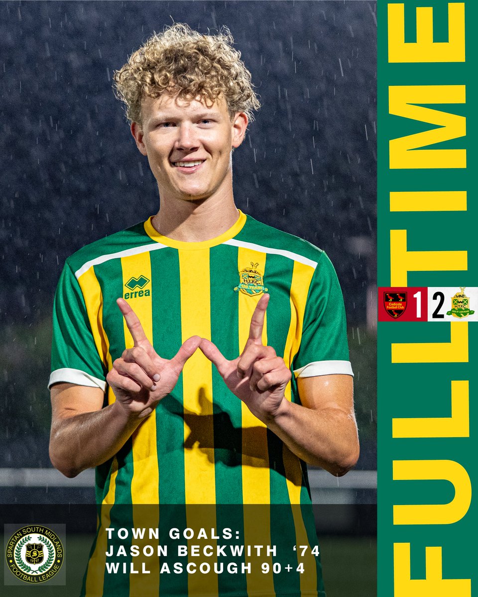 ꜰᴜʟʟ-ᴛɪᴍᴇ ᴍᴀᴛᴄʜ ᴡᴇᴇᴋ 15  

Codicote 1 Harpenden Town Devs 2  

Goals from Jason Beck &amp; an injury-time winner from captain Will Ascough against a much-improved Codicote side.   

Val Qoku &amp; Daniel Marjanovic's young side take all the points back to Rothamsted Park