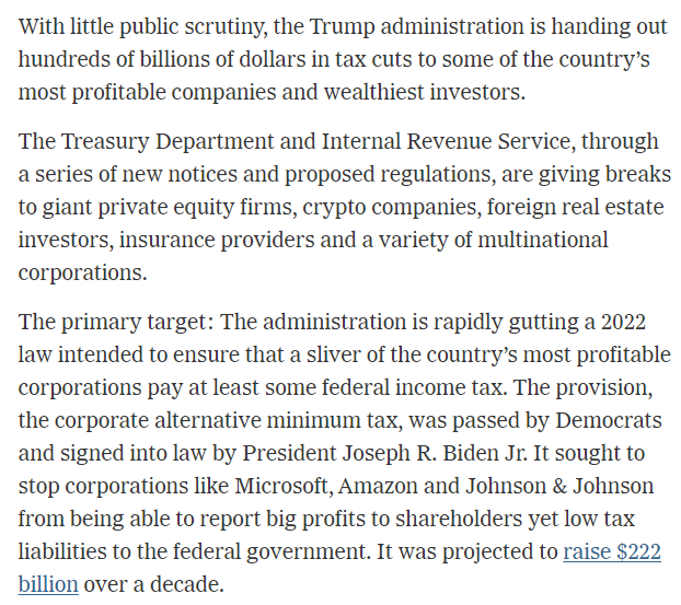 Meanwhile, the Trump Administration is fighting hard to continue to keep 42 million Americans hungry.
nytimes.com/2025/11/08/bus…