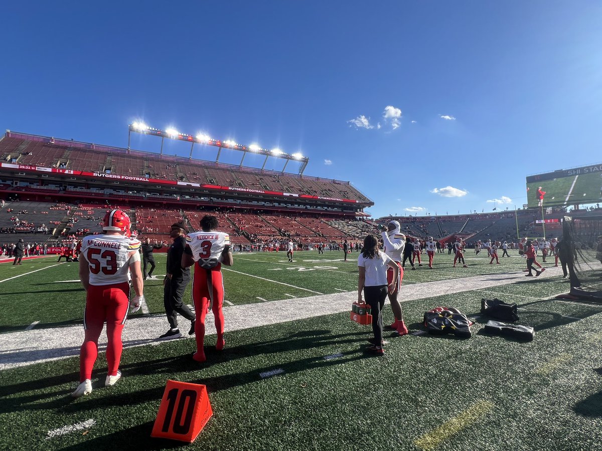 We’re here at SHI Stadium for a must-win game for Maryland against Rutgers. Kickoff is set for 2:30pm.

Stay tuned for updates and a game story from <a href="/RyanAlonardo/">Ryan Alonardo</a>!