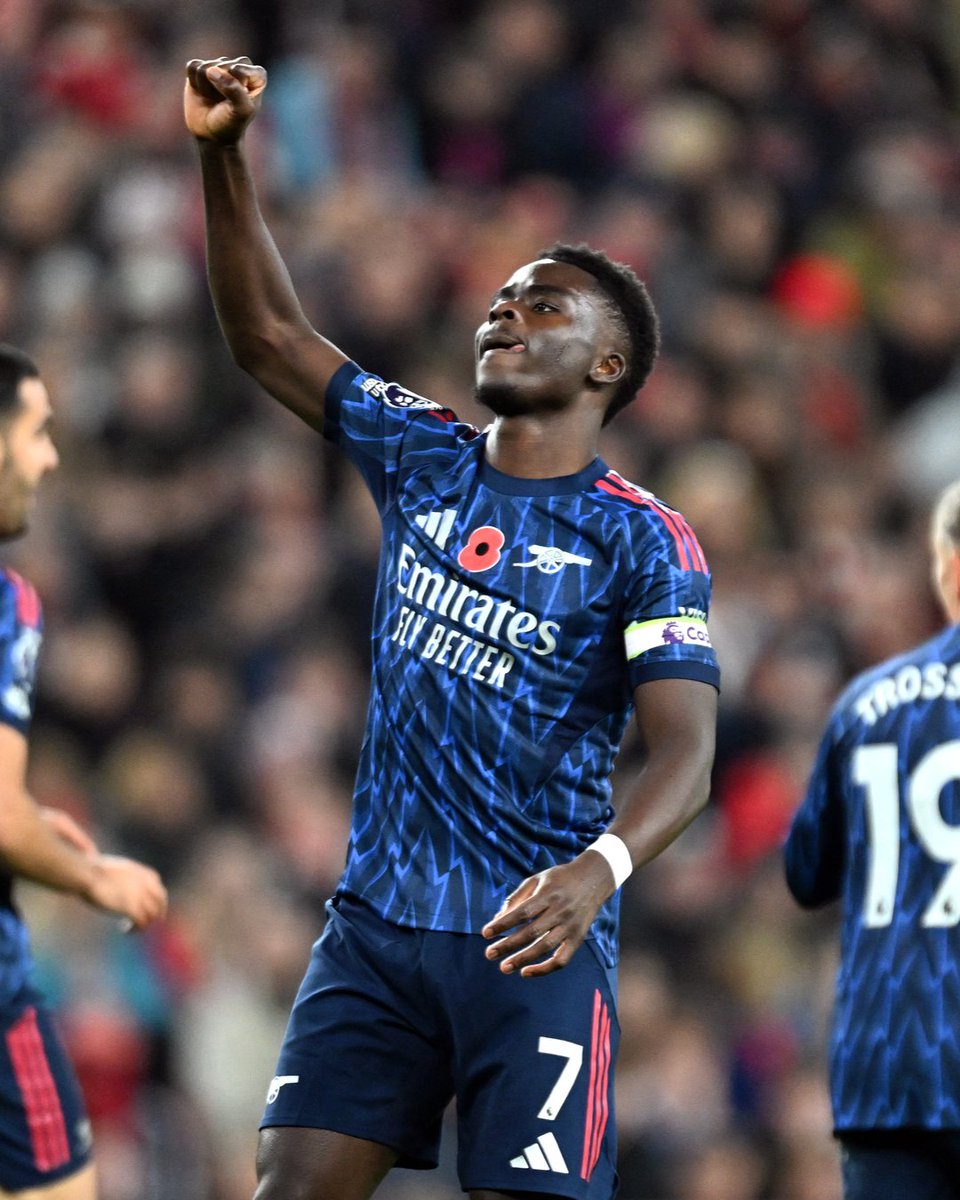 OfficialFPL's tweet image. That goal was for the 270,013 #FPL managers who captained Bukayo Saka 🤝