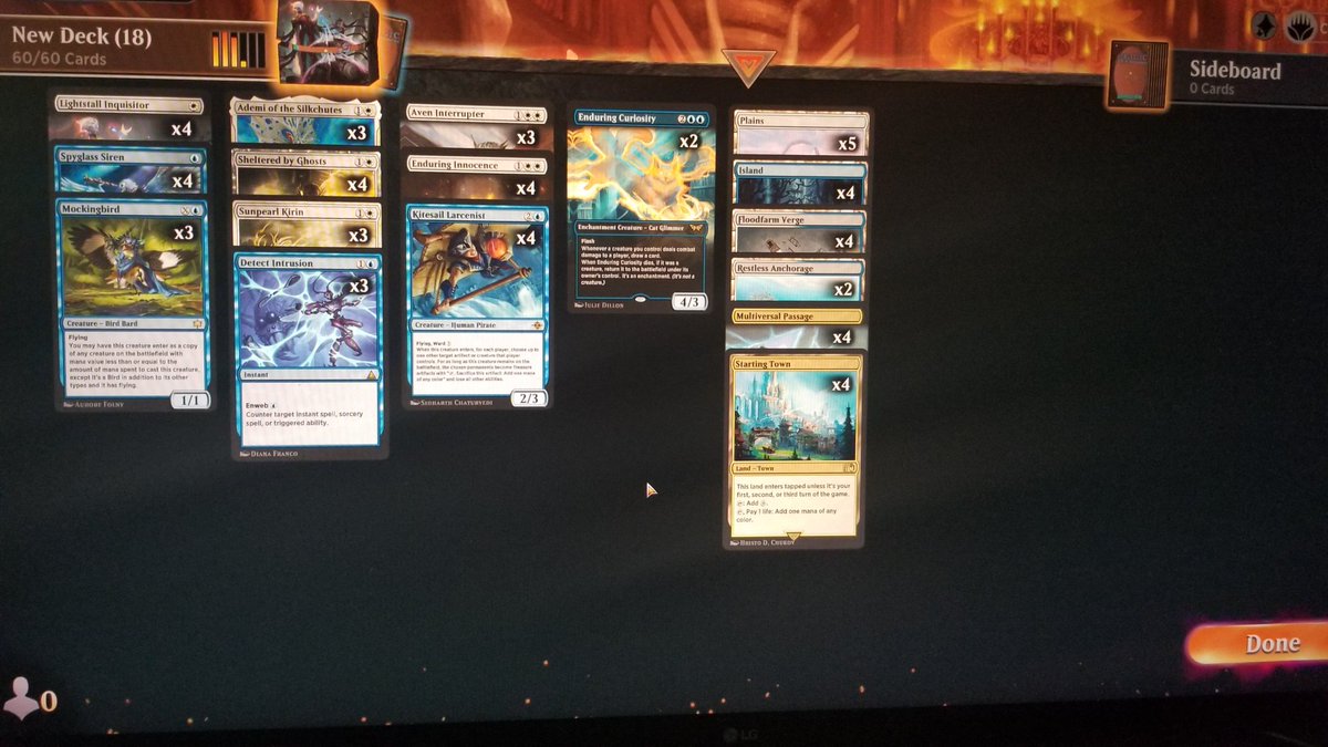 Hi_Im_Sunfish's tweet photo. Coming out of hibernation to swang my nuts

Hit my highest goal in Arena. Slammed into mythic from Diamond at top ~500 (#517) with a deck that is *completely* my own. No better feeling than blowing out the meta with something no one has done

 I'm really proud of myself 💪😎🤙 https://t.co/NVRYAkhVib