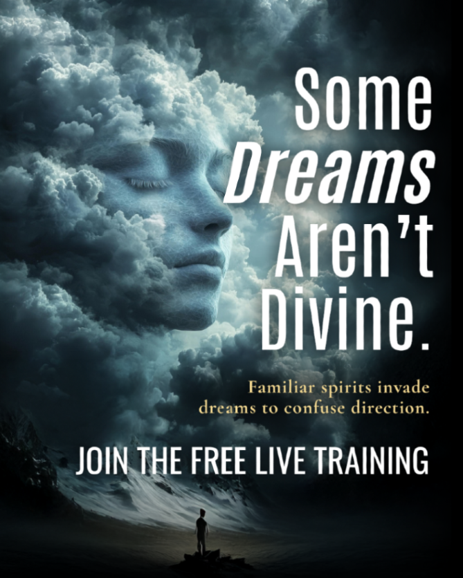 propheticbooks's tweet photo. ✨Join the Free Live Training https://t.co/6Z6luzvAjg

Some dreams don’t come from God.
Familiar spirits can use the night to plant confusion, fear, or false direction.

Learn to discern divine revelation from deception before it misleads you.

#PropheticIntercession #SpiritualWarfare