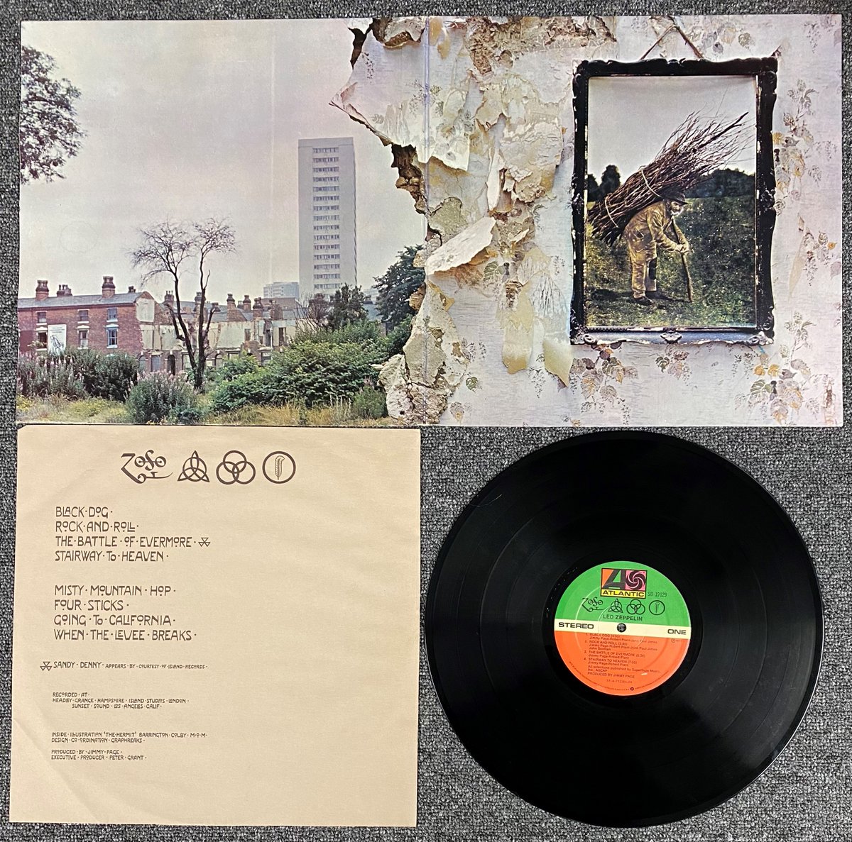 1023WBAB's tweet photo. Today in 1971 @LedZeppelin release #LedZeppelinIV What do you think the Top 3 #Zep albums are? - @JoeRockWBAB #Rock #ClassicRock #LedZeppelin #LedZeppelin4 #Vinyl #50thAnniversary #RockOnRock #TodayInRock #WBAB https://t.co/cc4DMPwJeX