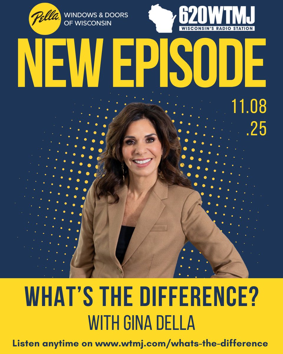 Missed this morning’s episode? You can stream it anytime, anywhere.

Catch up on past episodes and learn from real conversations about leadership, growth, business, and life—available wherever you get your podcasts or at WTMJ.com/whats-the-diff….