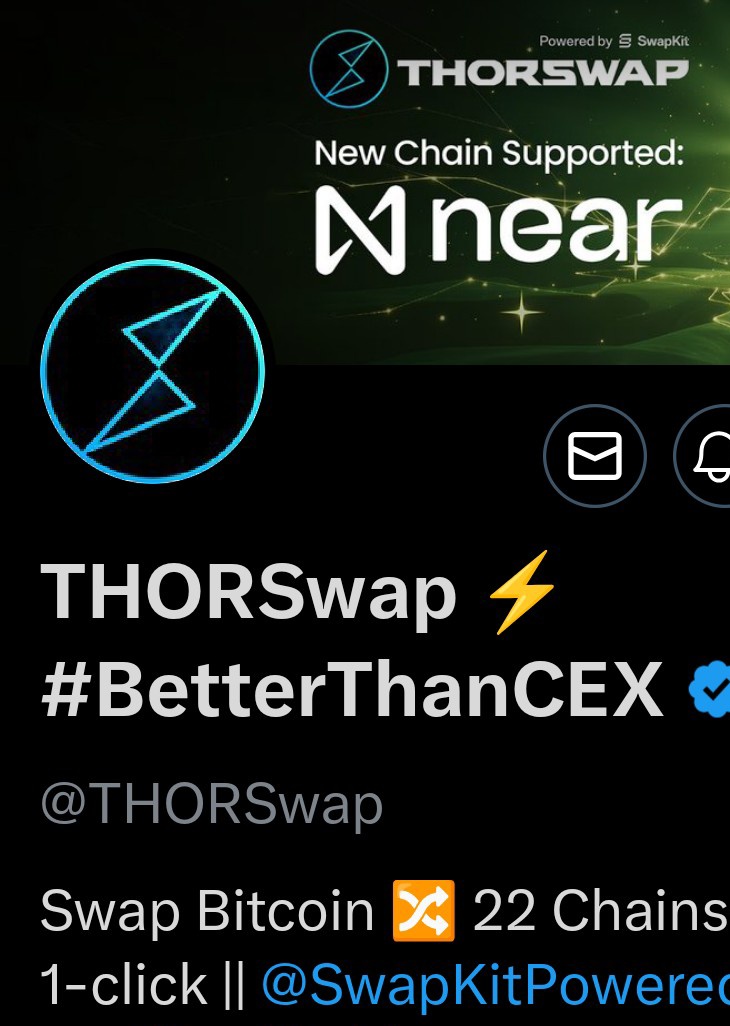 RaymondMontreal's tweet image. On Thorswap shills

They constantly claim #THORSwap is &quot;totally different&quot; from #THORChain, so it&apos;s fine to shill TC direct competitor NEAR.  

But if users get duped by the identical THOR__ names and lightning-bolt logos? &quot;Tough luck, DYOR, mythological name belongs to all.&quot;