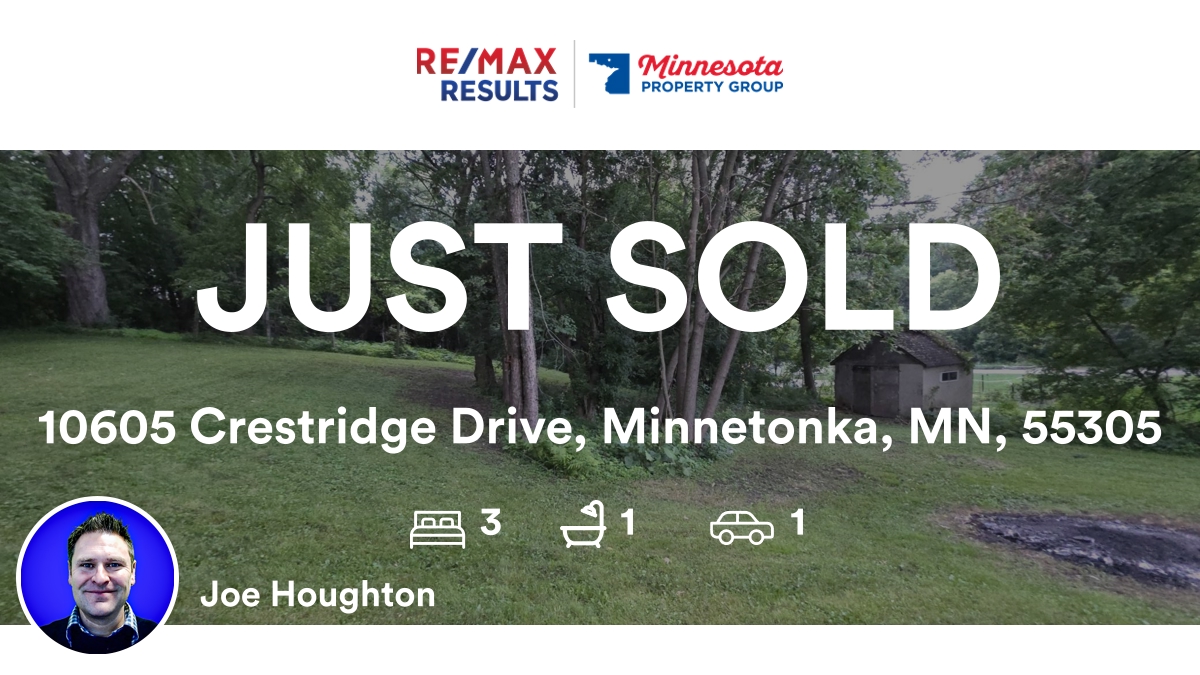🛌 3 🛀 1 🚘 1
📍 10605 Crestridge Drive, Minnetonka, MN, 55305

My latest sale on RateMyAgent.
Broker license 40503429
rma.reviews/jgc1y8xk48cx

...
#ratemyagent #realestate