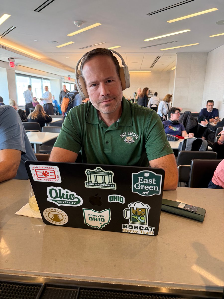 “Did you go to ⁦⁦⁦<a href="/ohiou/">Ohio University</a>⁩ ?” asked the Admirals Club bartender.

“Why do you ask?”