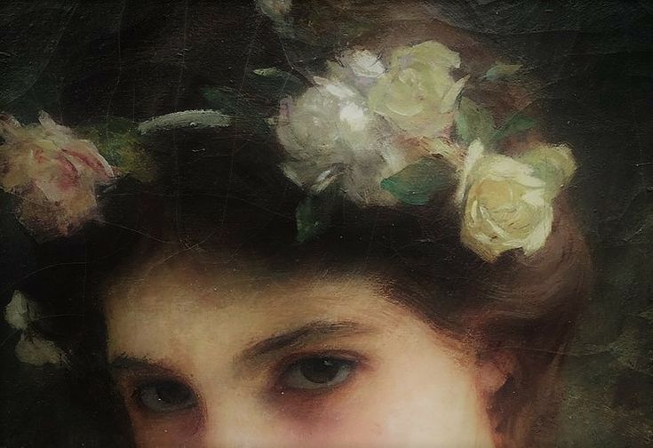 _ArtMuseum's tweet image. Floral Crowns in paintings