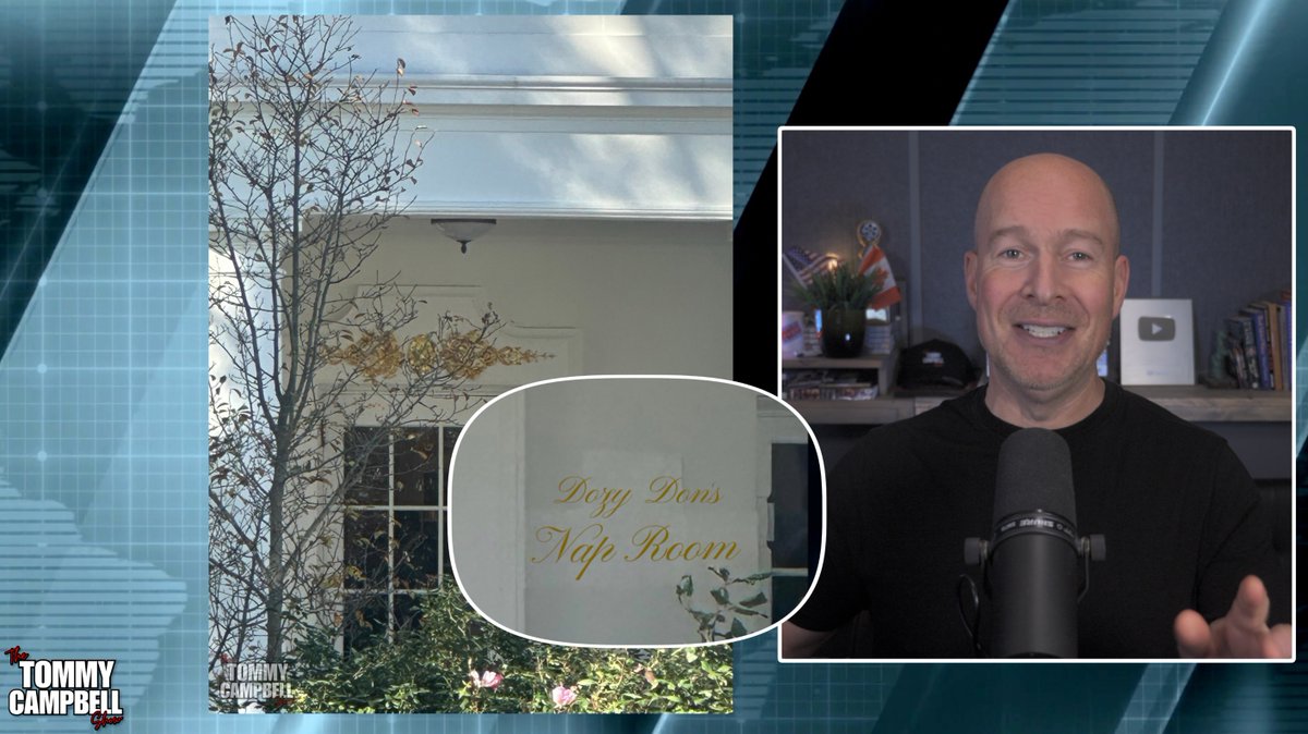 🚨 NEW VIDEO OUT NOW 🤣
Trump nods off in the Oval Office, a guest faints, RFK Jr bolts, Newsom trolls him again, Lindell’s airport chaos, Eric’s call hilariously backfires &amp; more.
🎬 Watch my take on it all: youtu.be/VB9U1H2hGPE