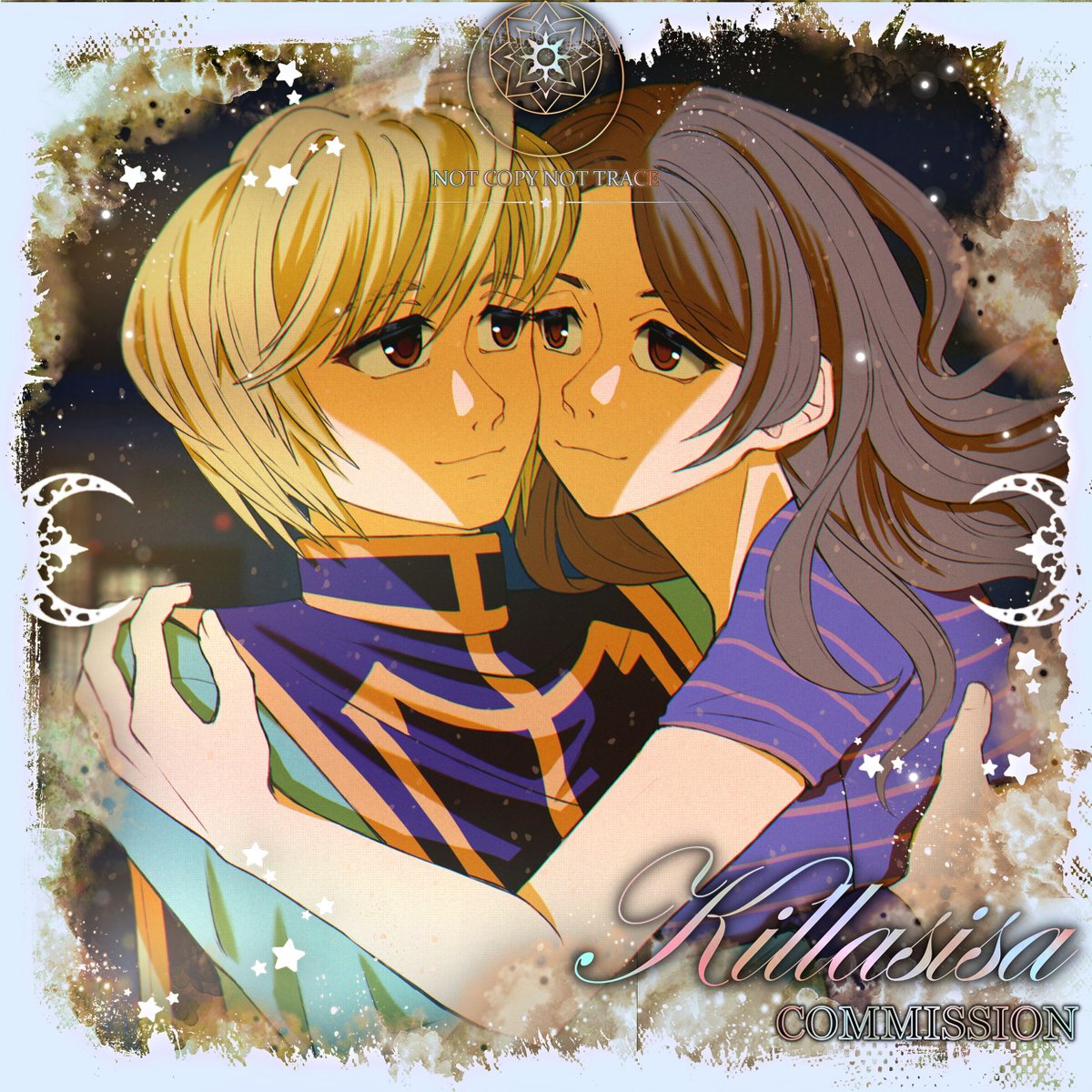 #VGenComm 
As a big HxH fan, I was pleased to draw this commission!! 😭😭
#yumeship #selfshipper #hunterxhunter