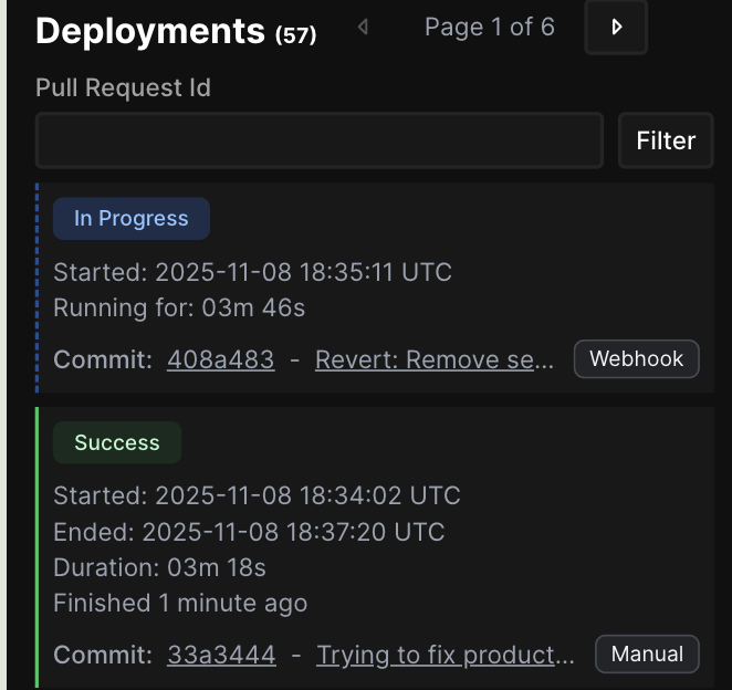 This is the first time, i broke production code!

I tested everything, it was a UX change nothing related to backend, thoroughly tested on local, and then pushed, however it broke production, repushed to rebuild without cache, still didnt work, 

Then i reverted the to the last
