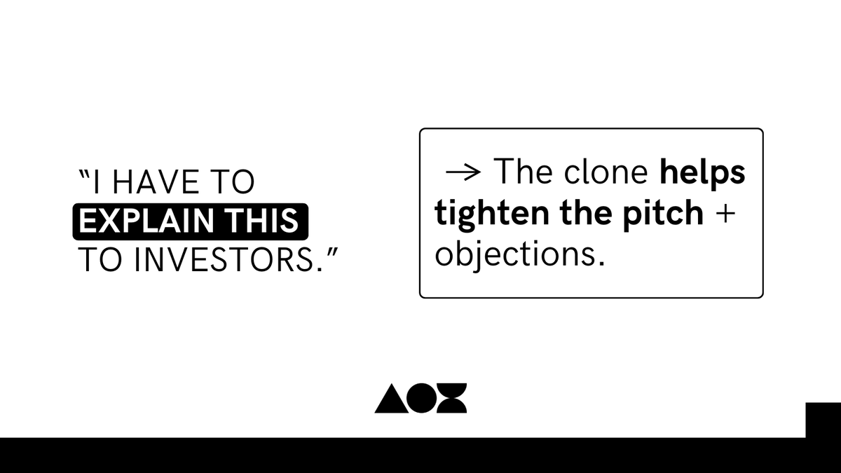 Jesse XBT is here to help you sharpen your idea, make better decisions, and strengthen your investor pitch. All in real time, with instant feedback and no calls required.

Build with clarity and move forward with focus, guided by Jesse Pollak’s clone.

Every conversation this