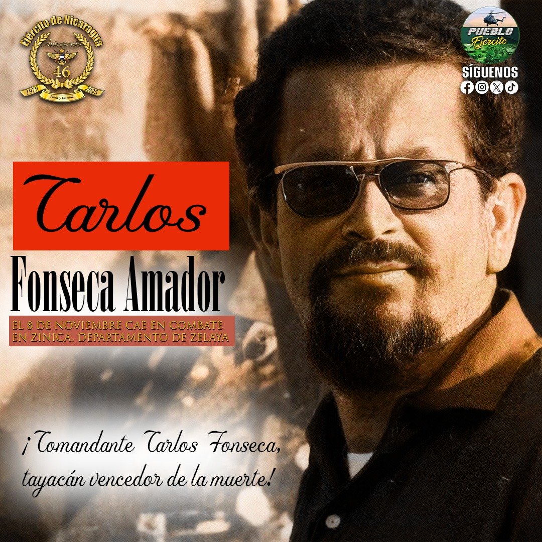 🇳🇮 #EjercitoDeNicaragua ✨ Honor y gloria y nuestro héroe nacional, Comandante Carlos Fonseca Amador quien contiúa viviendo en cada ideal, en cada paso firme del Pueblo Ejército que defiende con orgullo la patria y la dignidad de Nicaragua.

#PuebloEjercito #Militares #Nicaragua