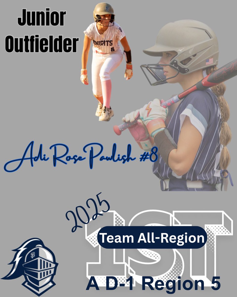 saint_softball's tweet photo. Congrats to @AdiRosePawlish for receiving a first team all region nod for her performance in the outfield this season.

Congrats to @ShaylaLeguin_ for receiving a first team all region nod for her performance in the infield this season.

@stfrancisad @APBrogdonBranch https://t.co/6CpS5puULw