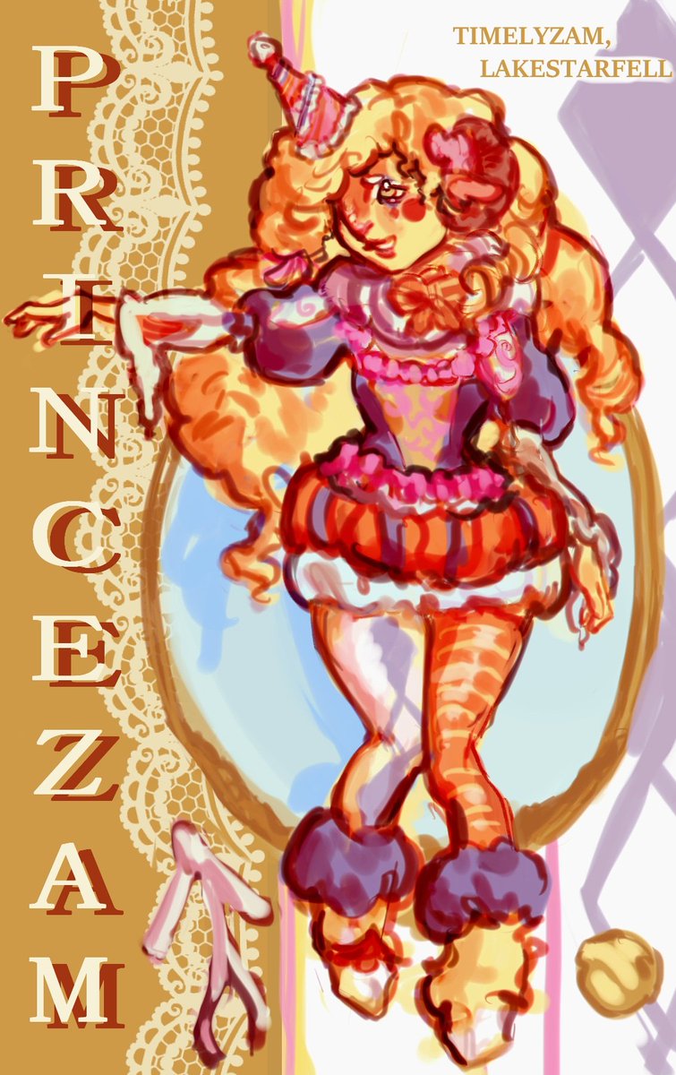 [day 50] ☆ I missed drawing my clown Zam...

#PrinceZamfanart