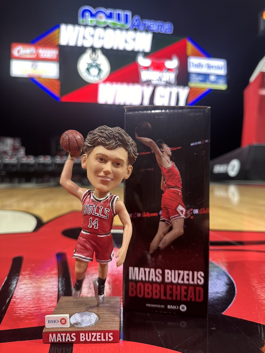 Opening Night Giveaway 🏀

RT for a chance to win this exclusive Matas Buzelis Bobblehead! 

<a href="/BMO_US/">BMO U.S.</a> | #WindyCityNation